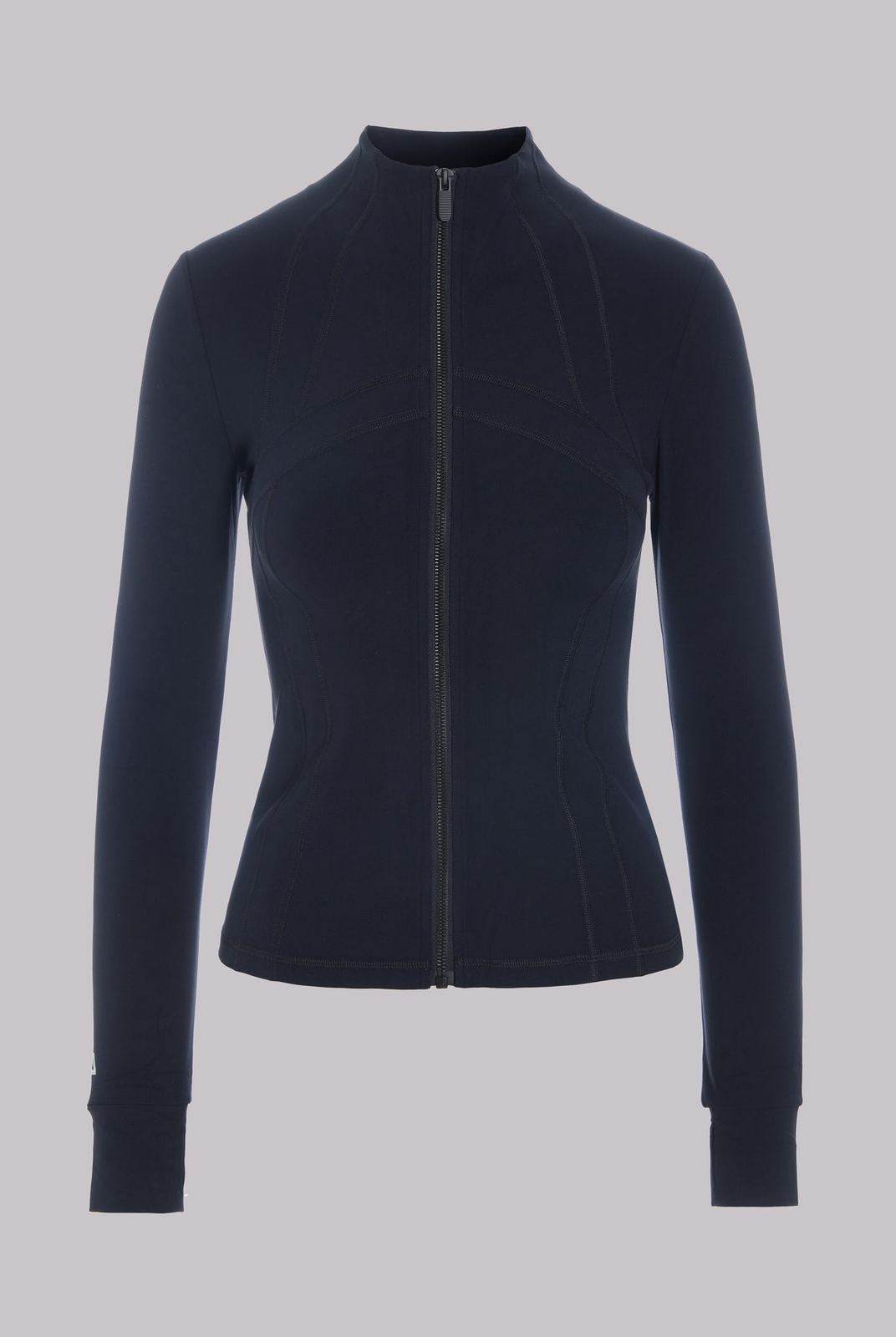 11ATTRACT FULL ZIP LS BLOUSE